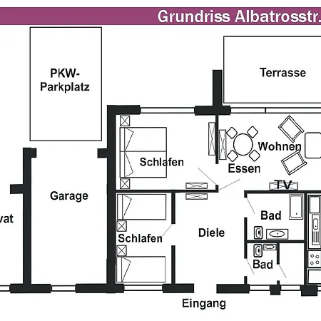 Albatrosstr 36 Ostermann 2 Semesterbostad Norddeich (Norden)
